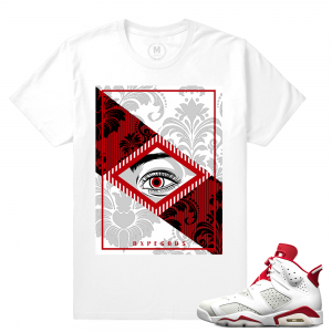 Match Jordan 6 Alternate | Dxpe Eye | White T shirt