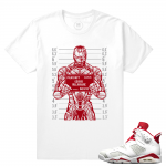 Match Jordan 6 Alternate | Genius Billionaire | White T shirt