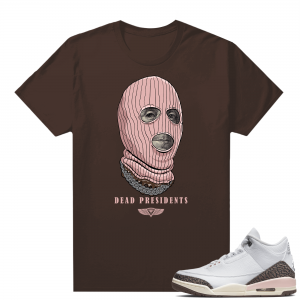 Dark Mocha 3s  Tees Brown Dead Presidents