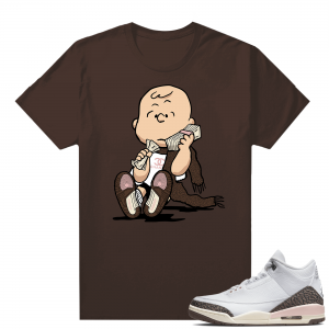 Dark Mocha 3s  Tees Brown Designer Charlie