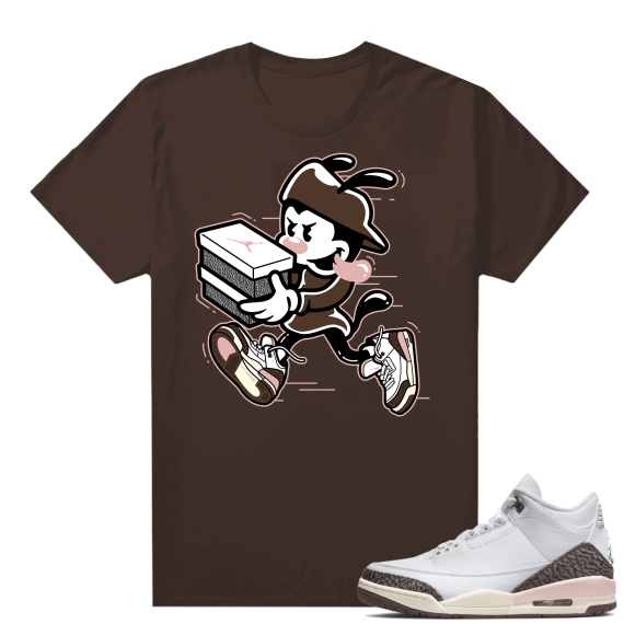 Dark Mocha 3s  Tees Brown Double Up