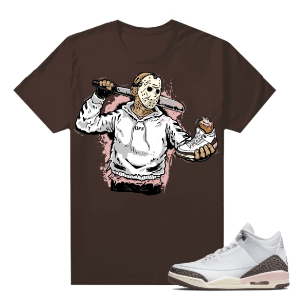 Dark Mocha 3s  Tees Brown Jason Cop