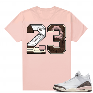 Dark Mocha 3s  Tees Pink 23