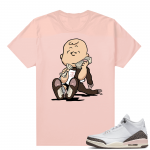 Dark Mocha 3s  Tees Pink Designer Charlie