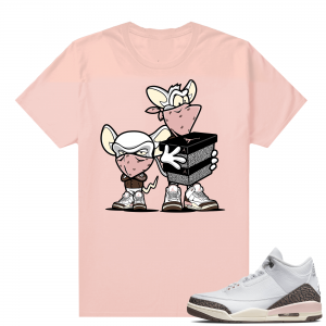 Dark Mocha 3s  Tees Pink Sneaker Heist