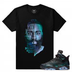 Match Jordan 6 All Star Chameleon | All Star Harden | Black T shirt