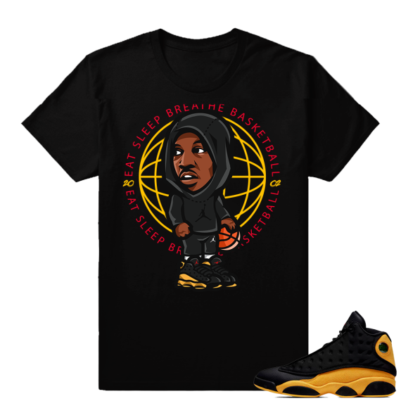 Match Retro 13 sneaker clothing | Hoodie Melo | Black shirt