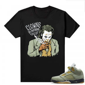 Jade Horizon 5s  Tees Black Clowns