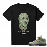 Jade Horizon 5s  Tees Black Dead Presidents