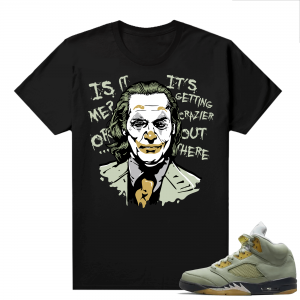 Jade Horizon 5s  Tees Black Joker