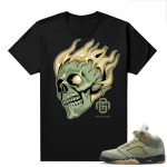 Jade Horizon 5s  Tees Black Marcello Gior Skull