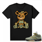 Jade Horizon 5s  Tees Black Misfit Teddy