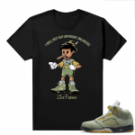 Jade Horizon 5s  Tees Black Sneakerhead Pinocchio