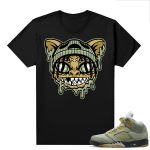 Jade Horizon 5s  Tees Black Super Gremlin