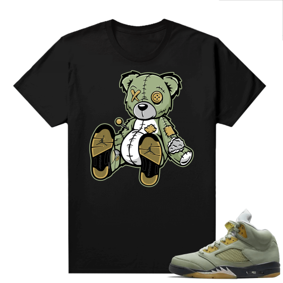 Jade Horizon 5s  Tees Black Voodoo Bear