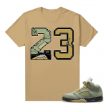 Jade Horizon 5s  Tees Tan 23 Sole