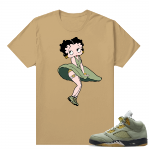 Jade Horizon 5s  Tees Tan Betty Monroe