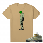 Jade Horizon 5s  Tees Tan Drippy Piccolo