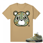 Jade Horizon 5s  Tees Tan Heartless Bear