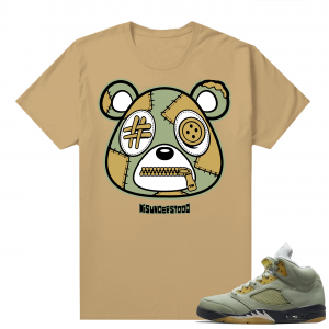 Jade Horizon 5s  Tees Tan Misunderstood Bear