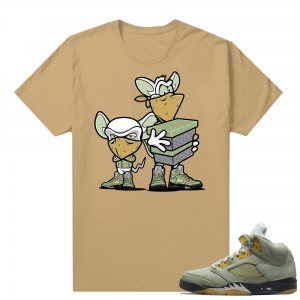 Jade Horizon 5s  Tees Tan Sneaker Heist