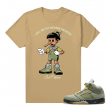 Jade Horizon 5s  Tees Tan Sneakerhead Pinocchio