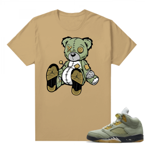 Jade Horizon 5s  Tees Tan Voodoo Bear