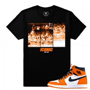 Match Reverse Shattered Backboard 1s Jordan Retro | ICONIC | Black T shirt