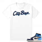 Obsidian UNC 1s | City Boyz | White Shirt