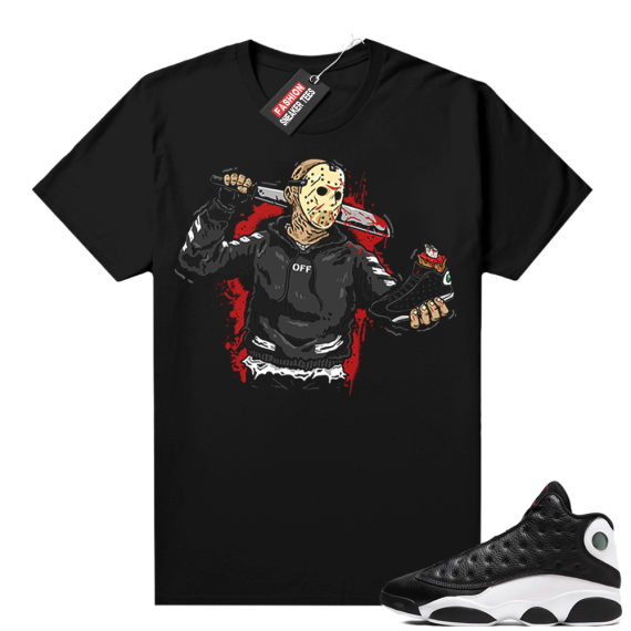 Reverse He Got Game Jordan 13 shirt black - Jason Hype