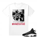 Reverse He Got Game Jordan 13 shirt White - Boyz in the Hood