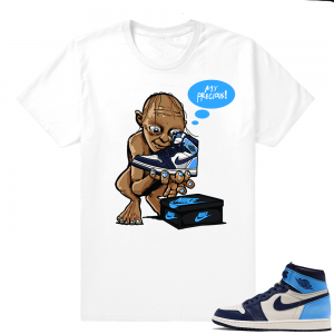 Obsidian UNC 1s | My Precious | White Shirt