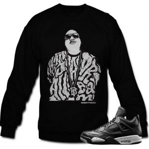 Oreo 4s matching sneaker tees shirts |All A Dream sneaker Tee Black CREWNECK| Streetwear Online