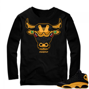 Melo 13s | Rare Air Bull | Black Long Sleeve shirt