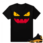 Match Jordan Retro 13 Sneaker Clothing | Designer Monster | Black shirt