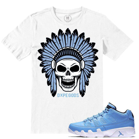 Match Pantone 9 Jordan Low Retros | Long Live the Chief | White T shirt