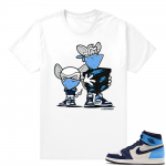 Obsidian UNC 1s | Sneaker Heist | White Shirt