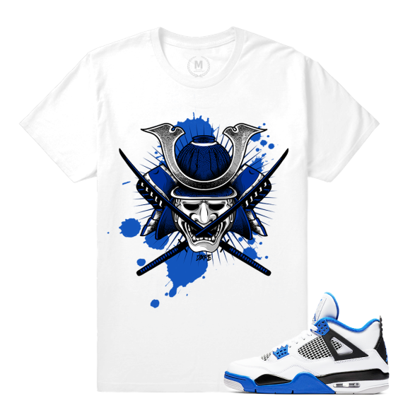 Match Jordan 4 Motorsport | Dxpe Samurai | White T shirt