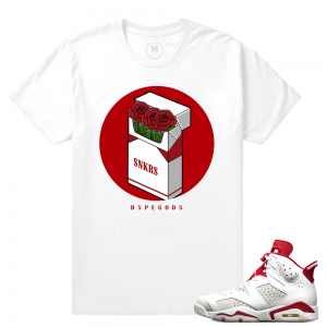 Match Jordan 6 Alternate | Alternate Addiction | White T shirt