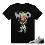 Match Jordan 3 Chlorophyll | Ric Flair Drip | Black shirt