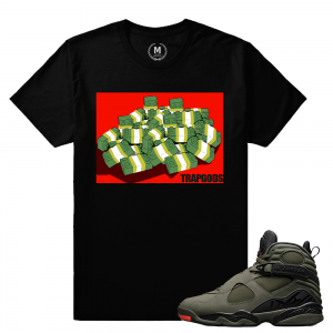 Match Jordan 8 Take Flight | Lego Stacks | Black T shirt