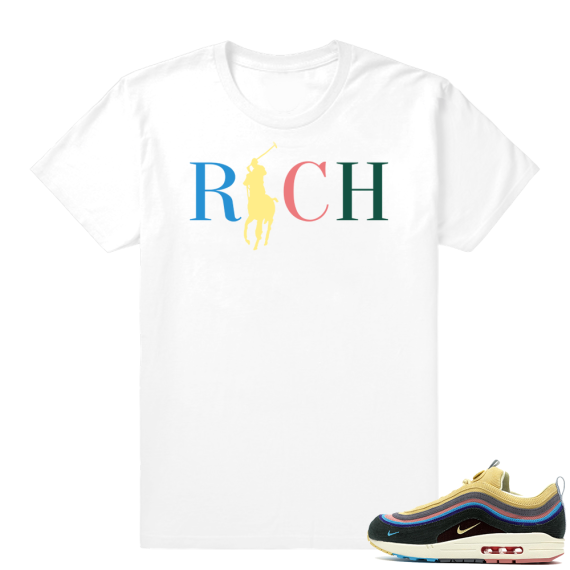 Match Sean Wotherspoon Air Max 1 / 97 | Country Club Rich | White Shirt