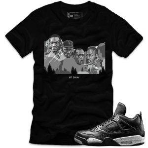 Oreo 4s matching sneaker tees shirts |Mtn. MJ Sneaker Tee Black | Streetwear Online