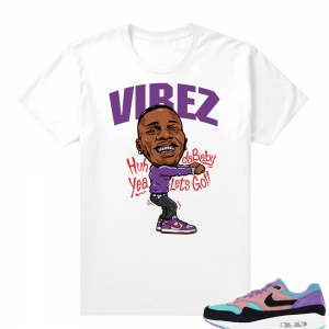 Nike Dunk Low Plum Shirt White - Dababy Vibez