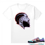 Nike Dunk Low Plum Shirt White - Prolific