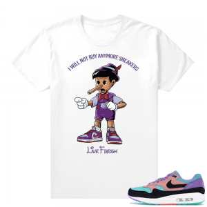 Nike Dunk Low Plum Shirt White - Sneakerhead Pinocchio