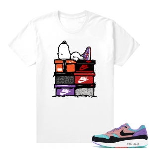 Nike Dunk Low Plum Shirt White - Sneakerhead Snoopy