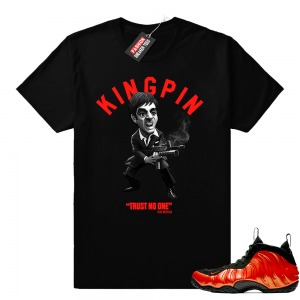 Nike Foamposite Habanero | Scarface Toon | Black shirt