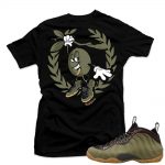 Olive Foams | Matching shirt 'Olive' | Black shirt