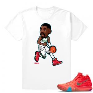 Nike Kyrie 4 Lucky Charms shirt  Kyrie toon  White Tee